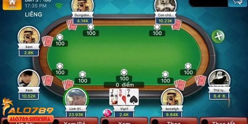 Bài liêng - Game bài hấp dẫn hiện nay