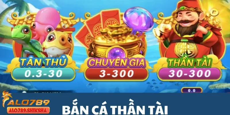 Khám phá các loài cá và vũ khí trong bắn cá thần tài