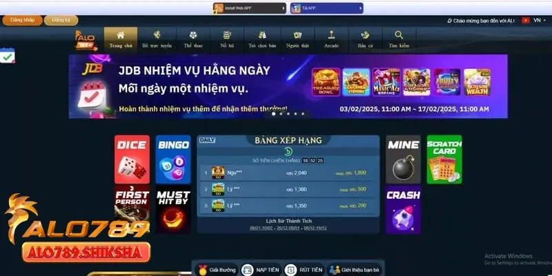 Khám phá các chương trình khuyến mãi alo789 đang diễn ra trong tháng